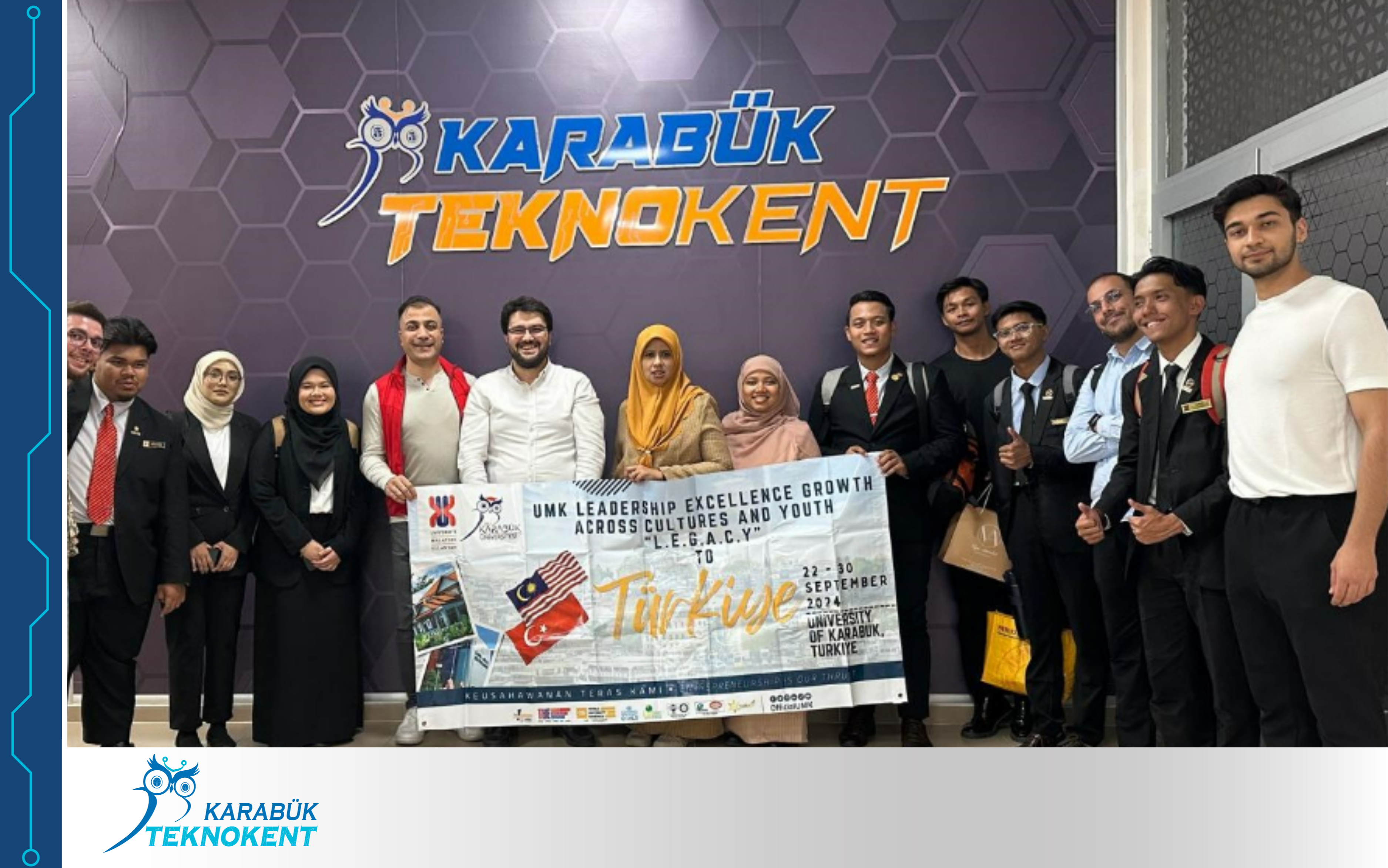 Malezya Kelantan heyeti Karabük Teknokent Genel Müdürü Dr. Öğr. Üyesi Samet NOHUTÇU' yu ziyaret etti.